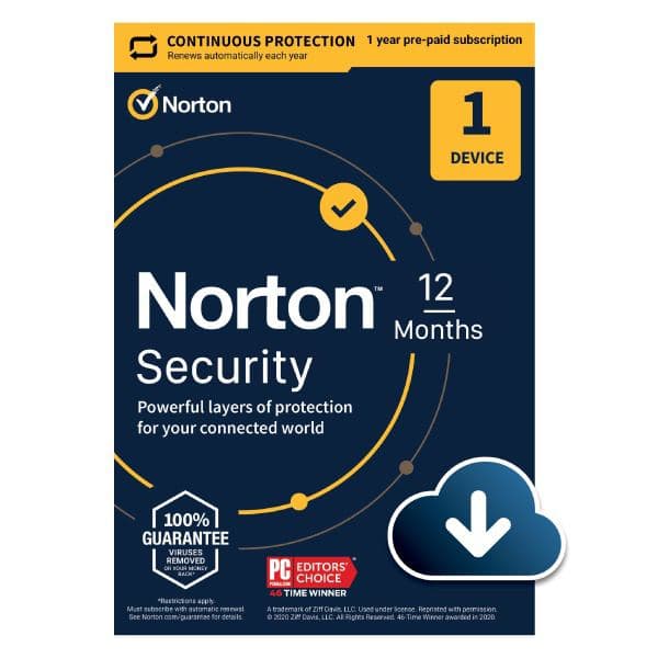 Norton Security 1 Device 1 Year